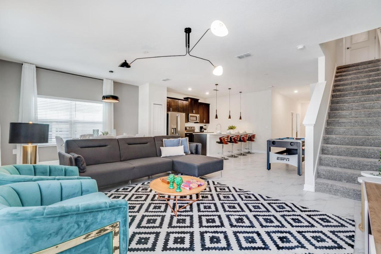 Beautiful Modern Home Wprivate Pool Near Wdw Kissimmee Luaran gambar