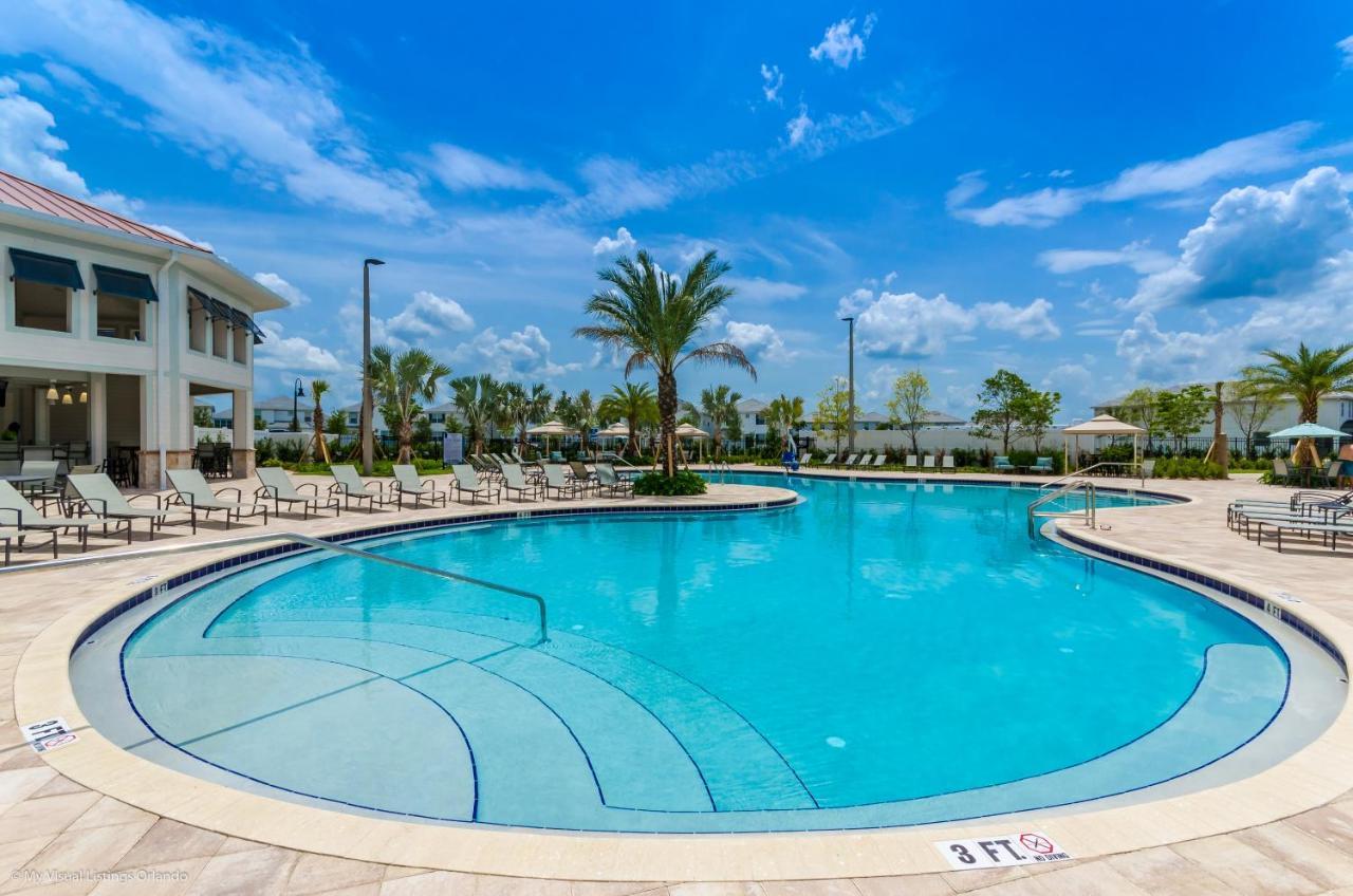 Beautiful Modern Home Wprivate Pool Near Wdw Kissimmee Luaran gambar